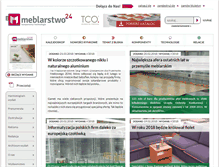 Tablet Screenshot of meblarstwo24.pl